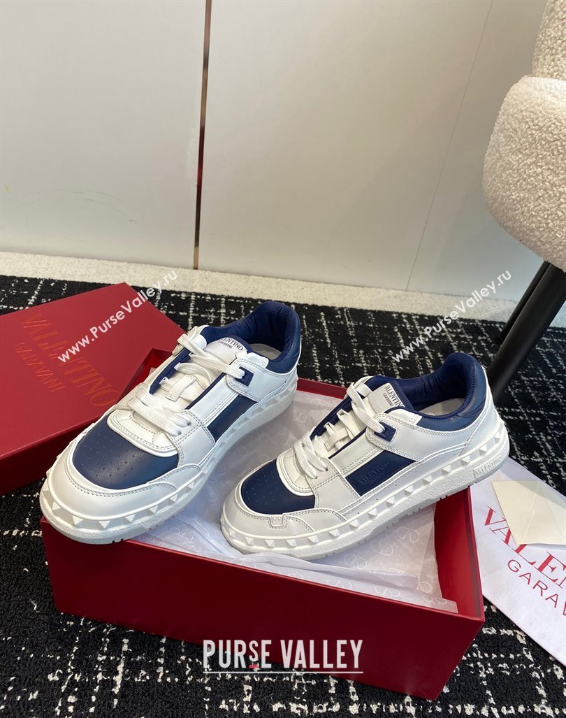 Valentino Freedots Low Top calfskin leather Women/Men Sneakers 05 2024 (danni-23121905)