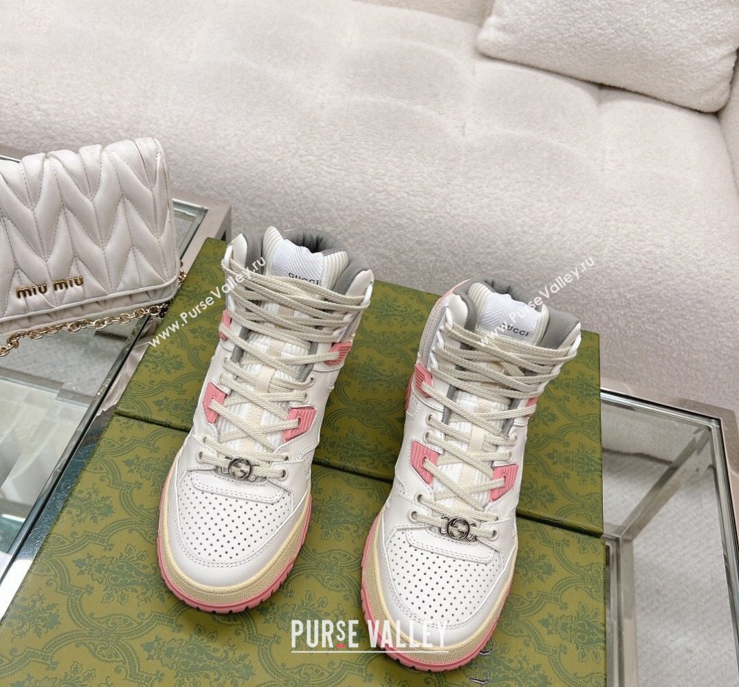 Gucci distressed effect high top Women/Men sneakers 01 2024 (danni-23121911)