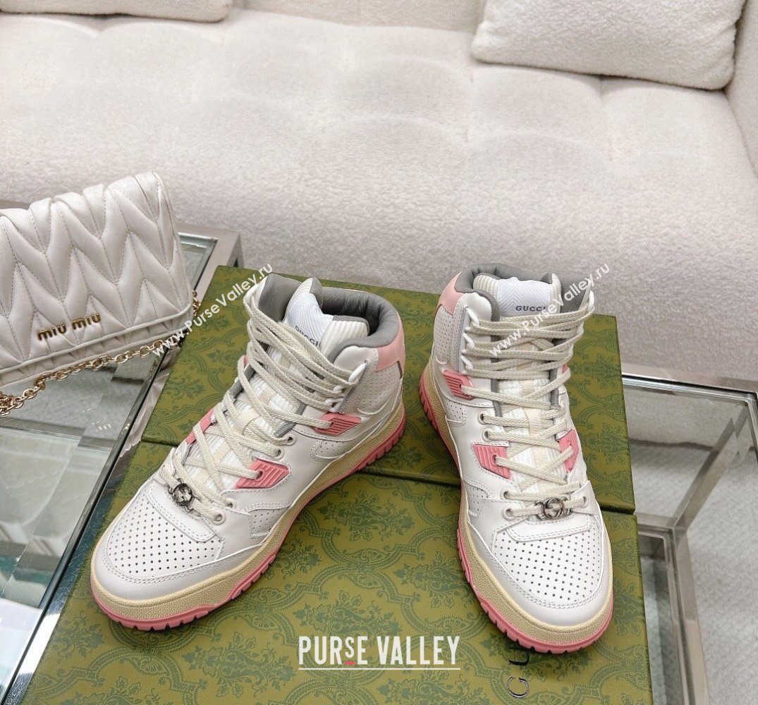 Gucci distressed effect high top Women/Men sneakers 01 2024 (danni-23121911)