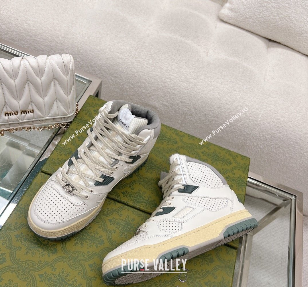 Gucci distressed effect high top Women/Men sneakers 02 2024 (danni-23121912)