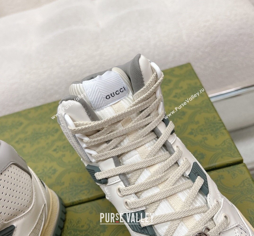 Gucci distressed effect high top Women/Men sneakers 02 2024 (danni-23121912)