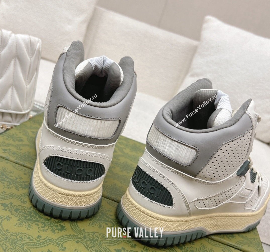 Gucci distressed effect high top Women/Men sneakers 02 2024 (danni-23121912)