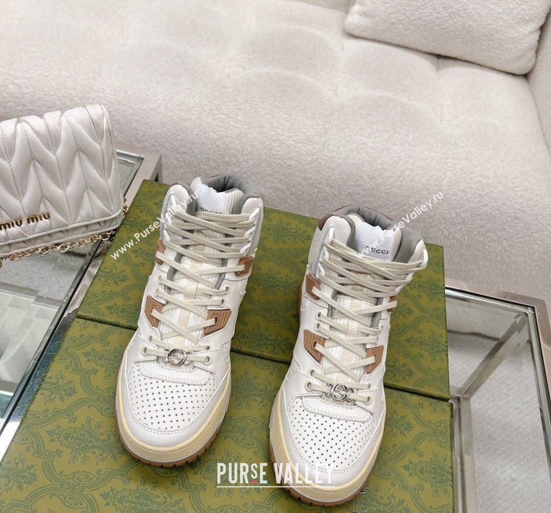 Gucci distressed effect high top Women/Men sneakers 03 2024 (danni-23121913)
