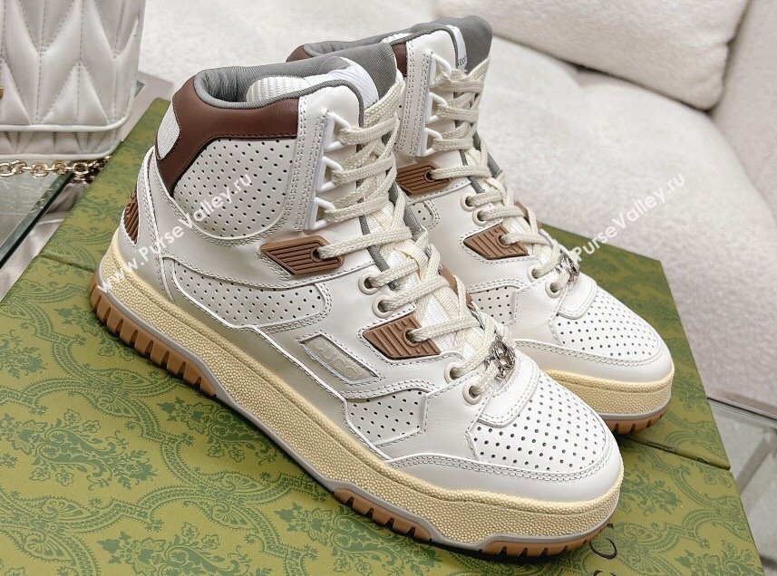 Gucci distressed effect high top Women/Men sneakers 03 2024 (danni-23121913)