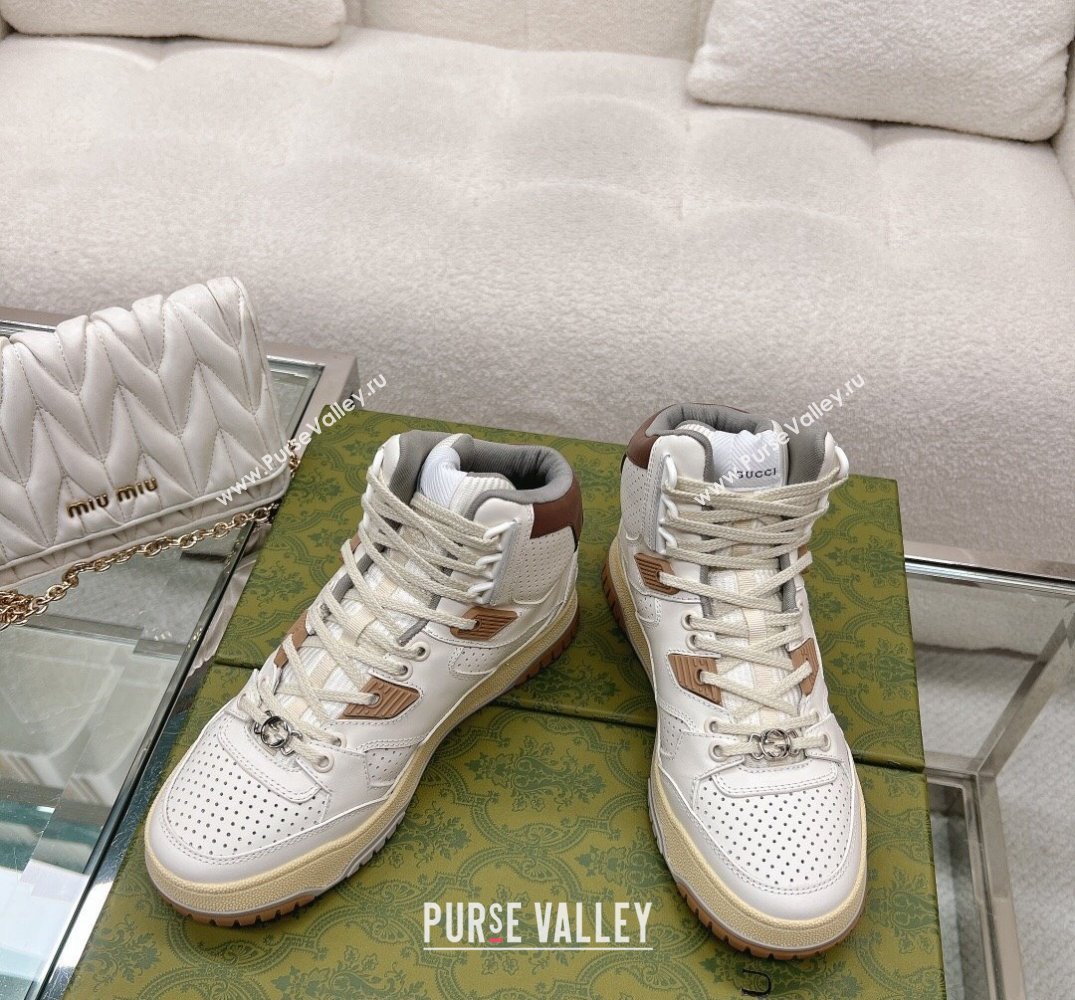 Gucci distressed effect high top Women/Men sneakers 03 2024 (danni-23121913)