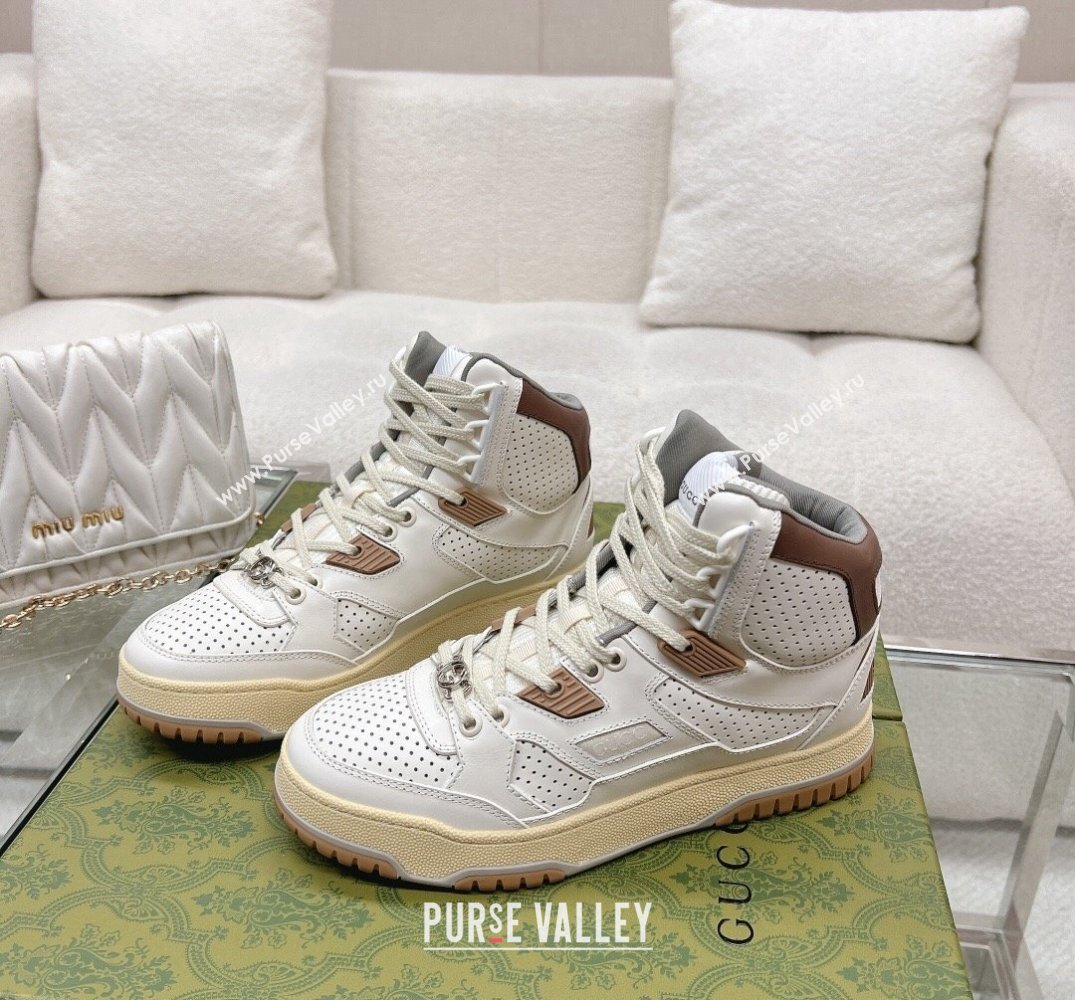 Gucci distressed effect high top Women/Men sneakers 03 2024 (danni-23121913)