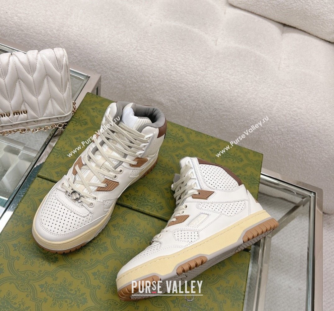 Gucci distressed effect high top Women/Men sneakers 03 2024 (danni-23121913)