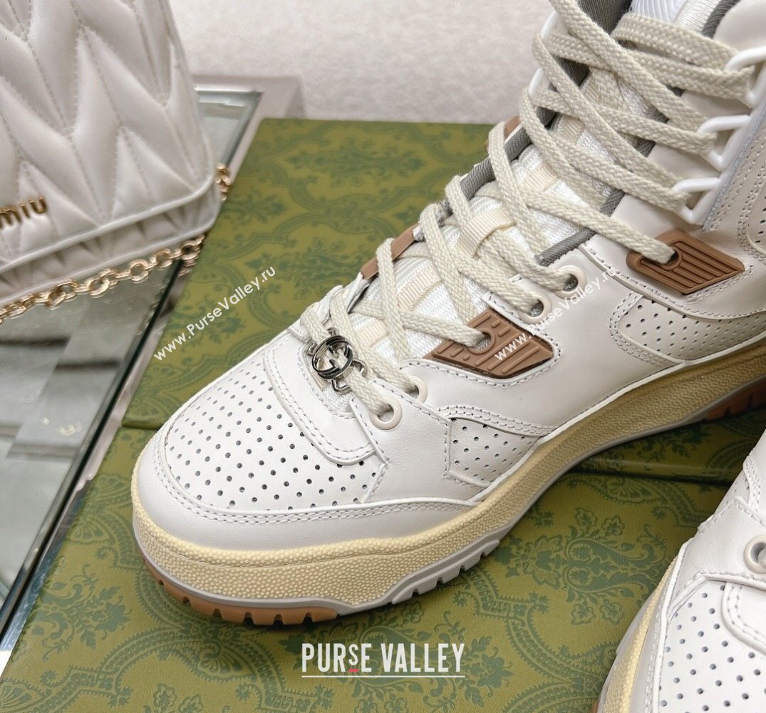 Gucci distressed effect high top Women/Men sneakers 03 2024 (danni-23121913)