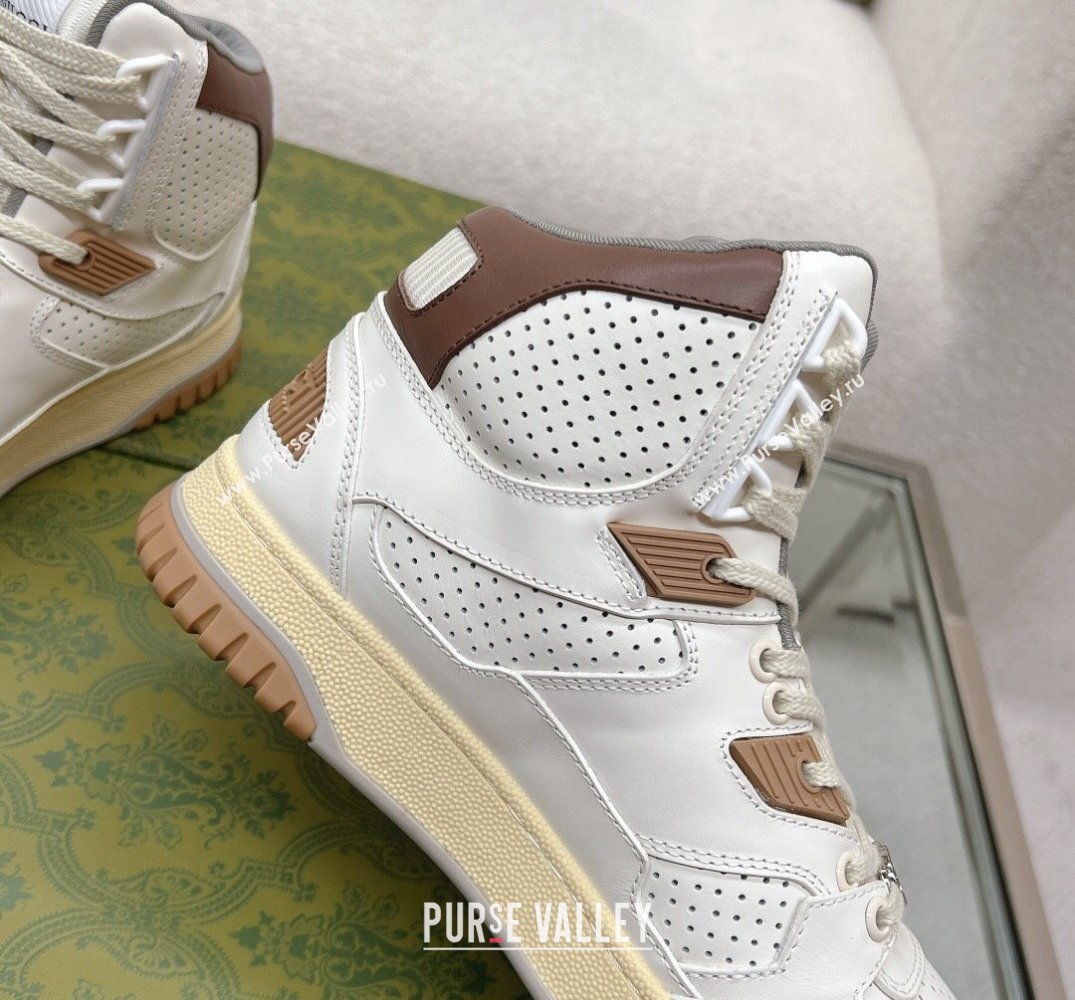 Gucci distressed effect high top Women/Men sneakers 03 2024 (danni-23121913)