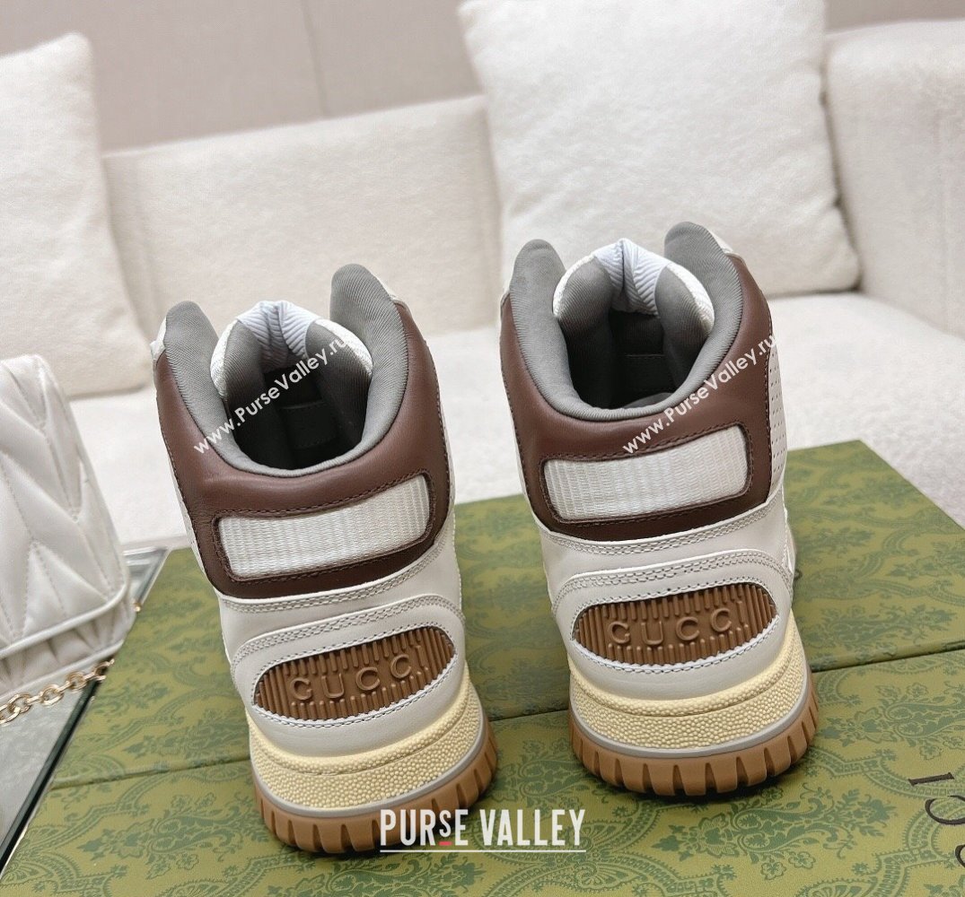 Gucci distressed effect high top Women/Men sneakers 03 2024 (danni-23121913)