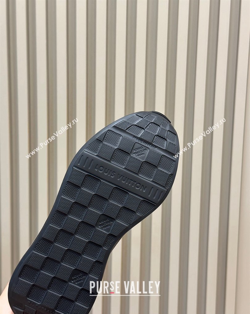Louis Vuitton Neo Run Away Sneakers Black 2024 (nono-23121901)