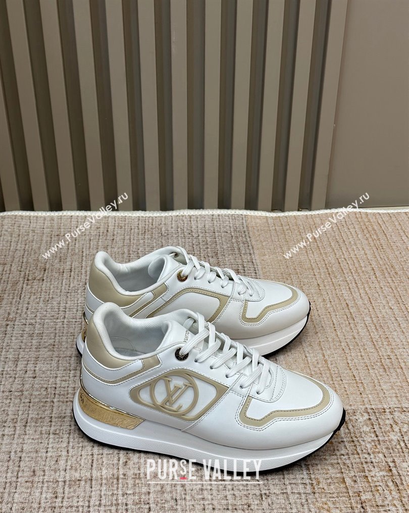 Louis Vuitton Neo Run Away Sneakers White/Beige 2024 (nono-23121902)