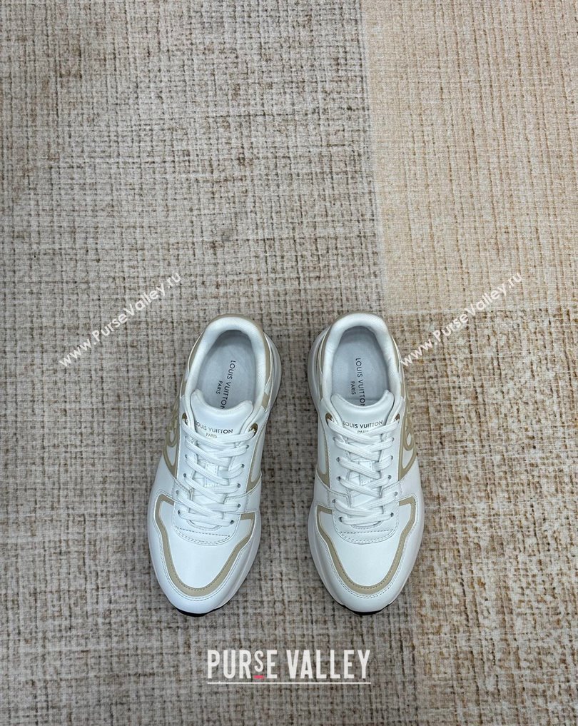 Louis Vuitton Neo Run Away Sneakers White/Beige 2024 (nono-23121902)