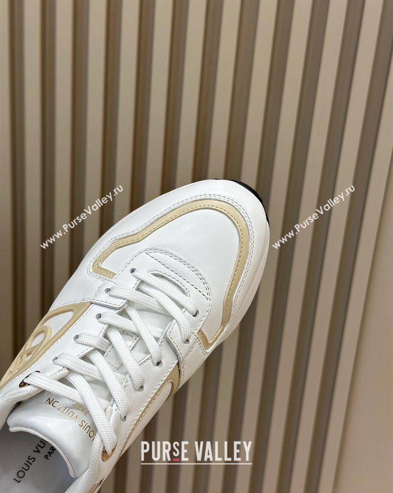 Louis Vuitton Neo Run Away Sneakers White/Beige 2024 (nono-23121902)
