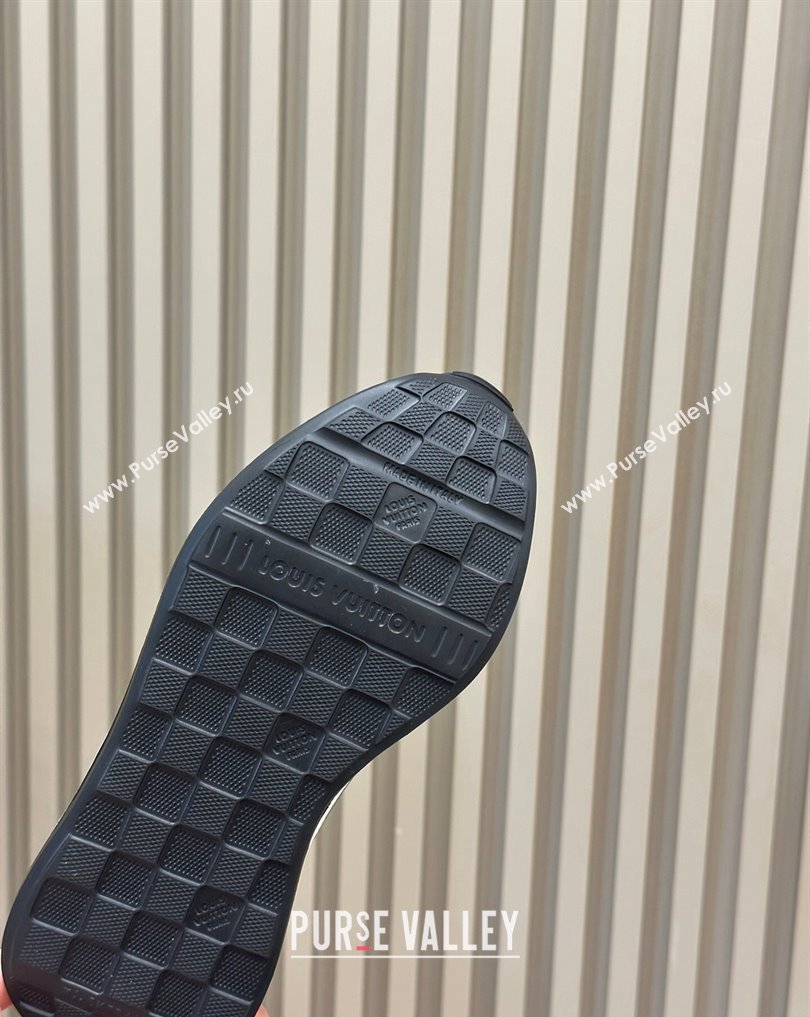 Louis Vuitton Neo Run Away Sneakers White/Blue 2024 (nono-23121903)