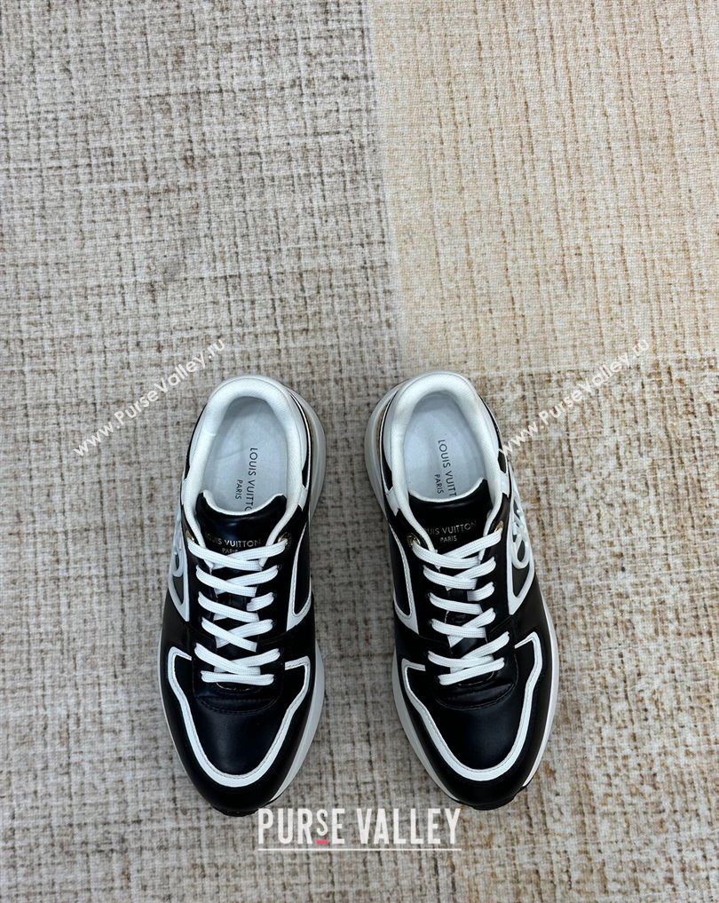 Louis Vuitton Neo Run Away Sneakers Black 2024 (nono-23121901)