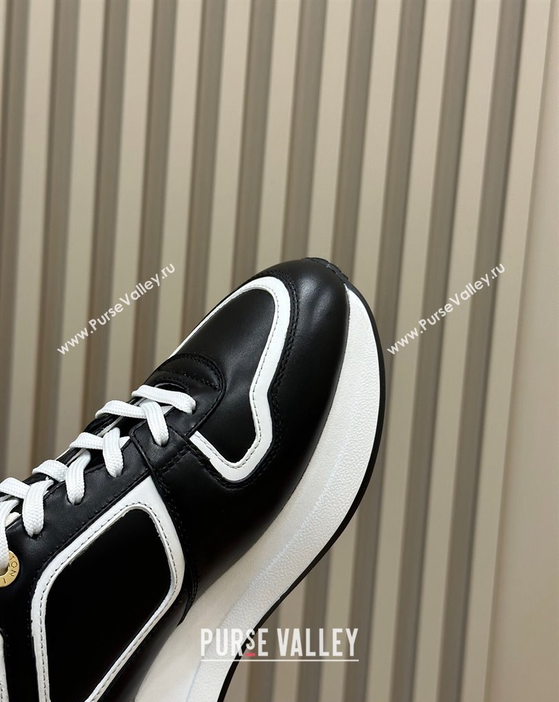 Louis Vuitton Neo Run Away Sneakers Black 2024 (nono-23121901)