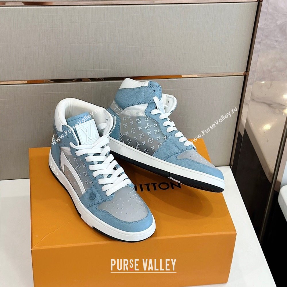 Louis Vuitton x Nike Air Jordan 1 AJ1 Women/Men High Sneakers 03 2024 (shouhe-23121913)