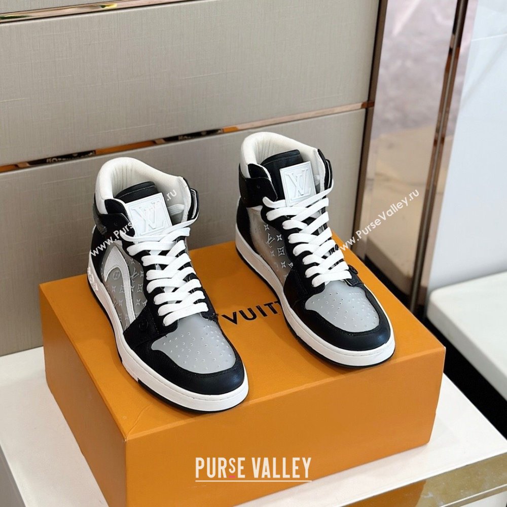 Louis Vuitton x Nike Air Jordan 1 AJ1 Women/Men High Sneakers 05 2024 (shouhe-23121915)