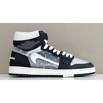 Louis Vuitton x Nike Air Jordan 1 AJ1 Women/Men High Sneakers 05 2024 (shouhe-23121915)
