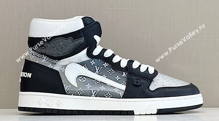 Louis Vuitton x Nike Air Jordan 1 AJ1 Women/Men High Sneakers 05 2024 (shouhe-23121915)