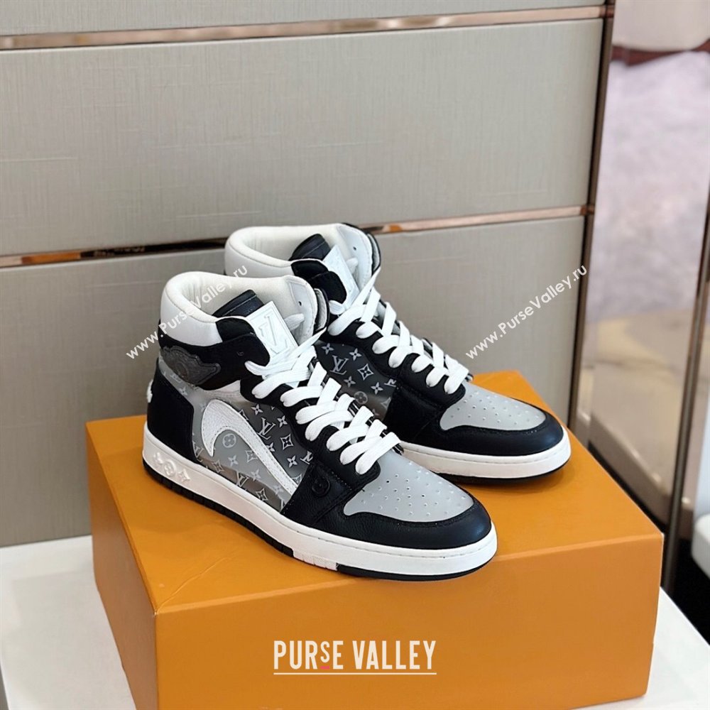 Louis Vuitton x Nike Air Jordan 1 AJ1 Women/Men High Sneakers 05 2024 (shouhe-23121915)