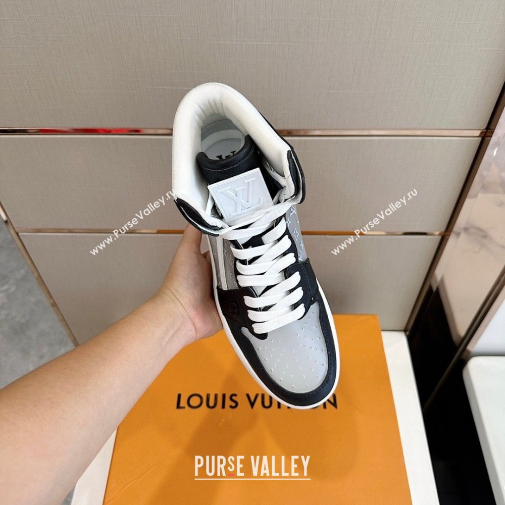 Louis Vuitton x Nike Air Jordan 1 AJ1 Women/Men High Sneakers 05 2024 (shouhe-23121915)