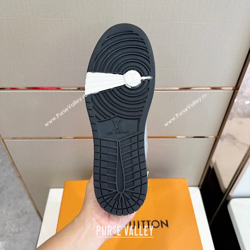 Louis Vuitton x Nike Air Jordan 1 AJ1 Women/Men High Sneakers 05 2024 (shouhe-23121915)