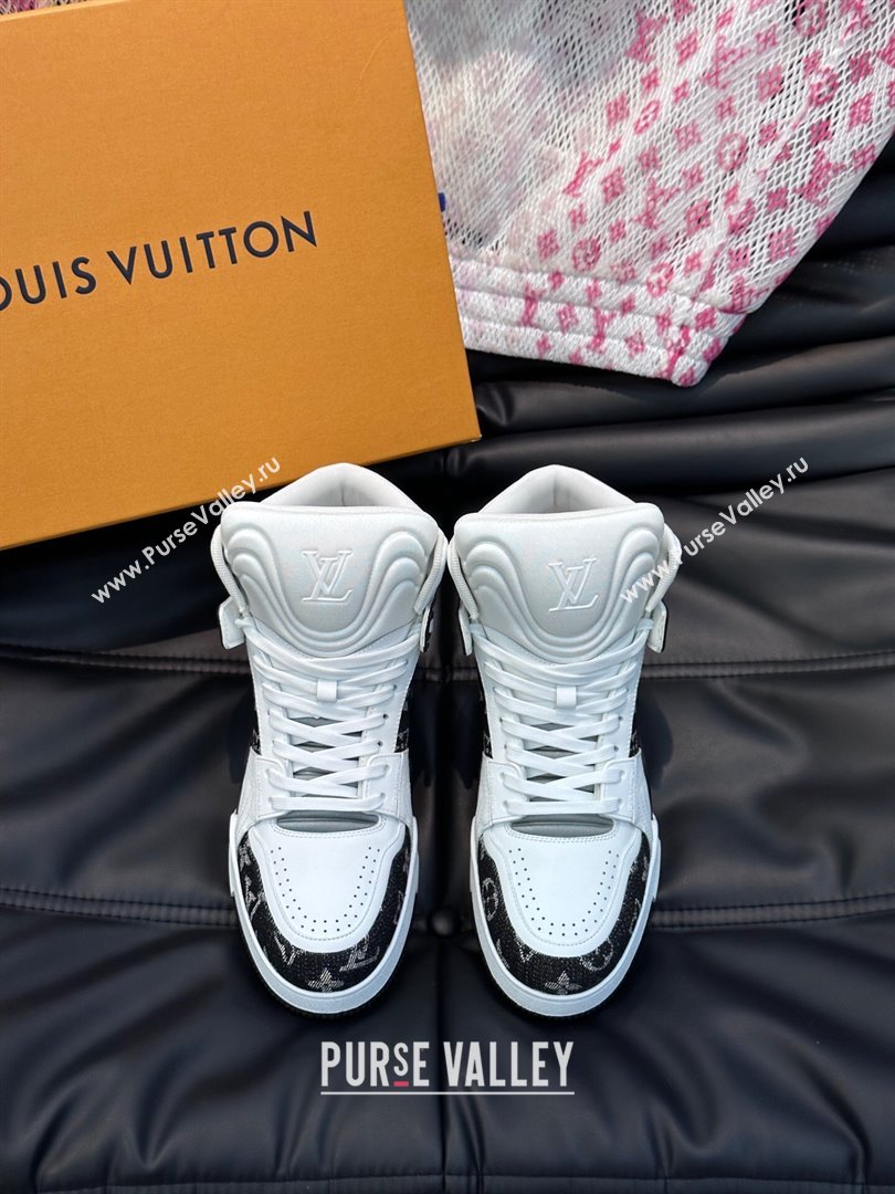 Louis Vuitton LV Trainer Mens Sneakers Boots 02 2024 (shouhe-23121902)