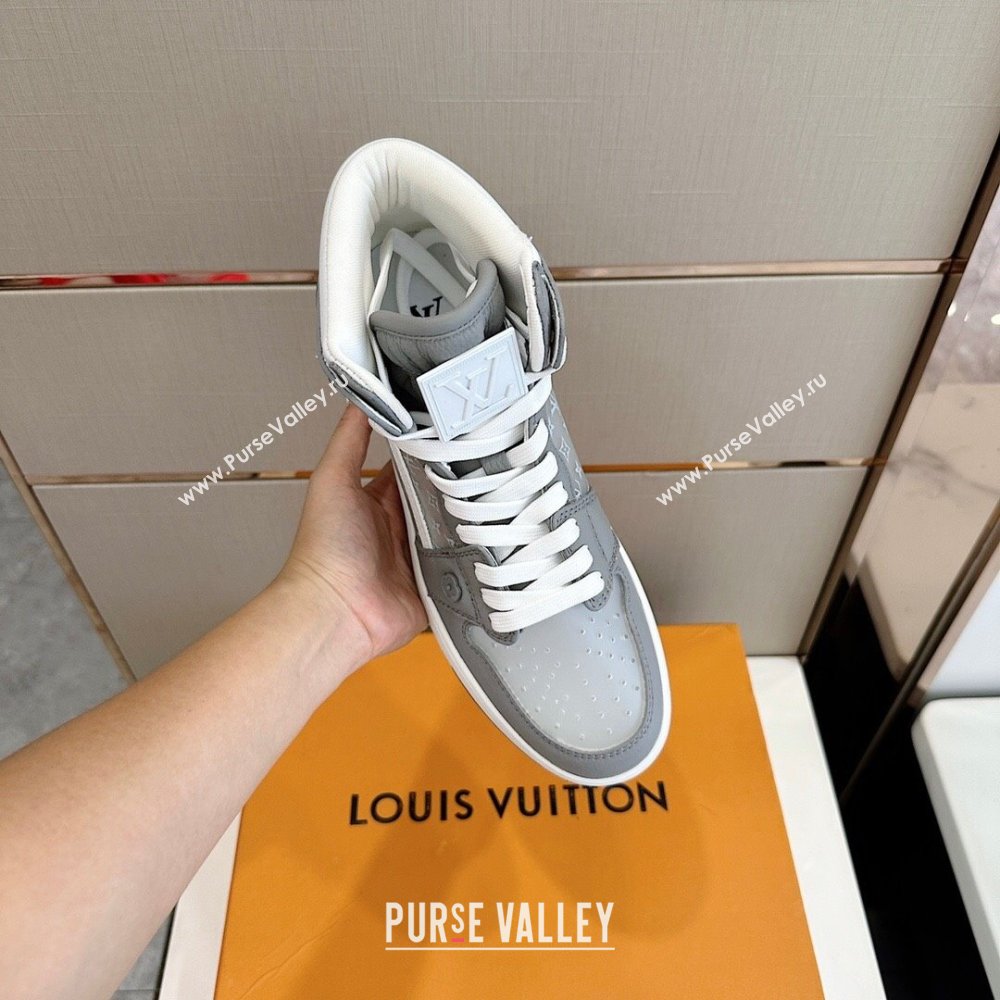 Louis Vuitton x Nike Air Jordan 1 AJ1 Women/Men High Sneakers 06 2024 (shouhe-23121916)