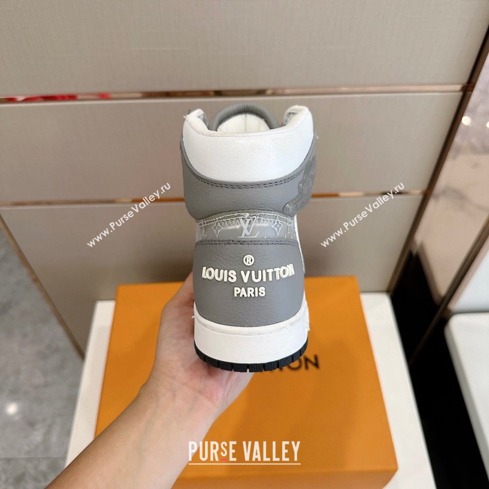 Louis Vuitton x Nike Air Jordan 1 AJ1 Women/Men High Sneakers 06 2024 (shouhe-23121916)