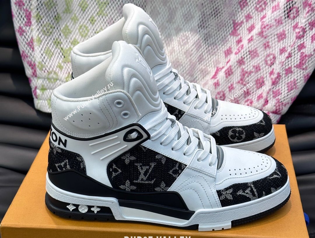 Louis Vuitton LV Trainer Mens Sneakers Boots 02 2024 (shouhe-23121902)