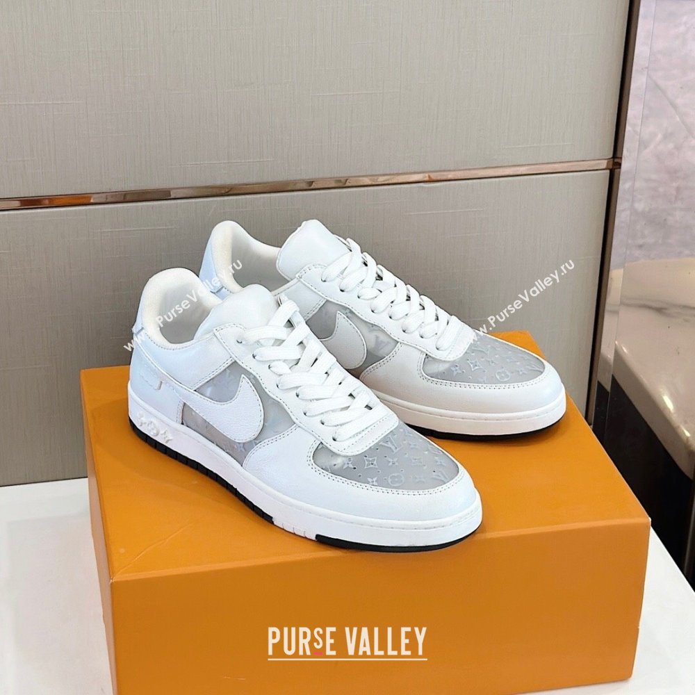 Louis Vuitton x Nike Air Jordan 1 AJ1 Women/Men Low Sneakers 04 2024 (shouhe-23121924)