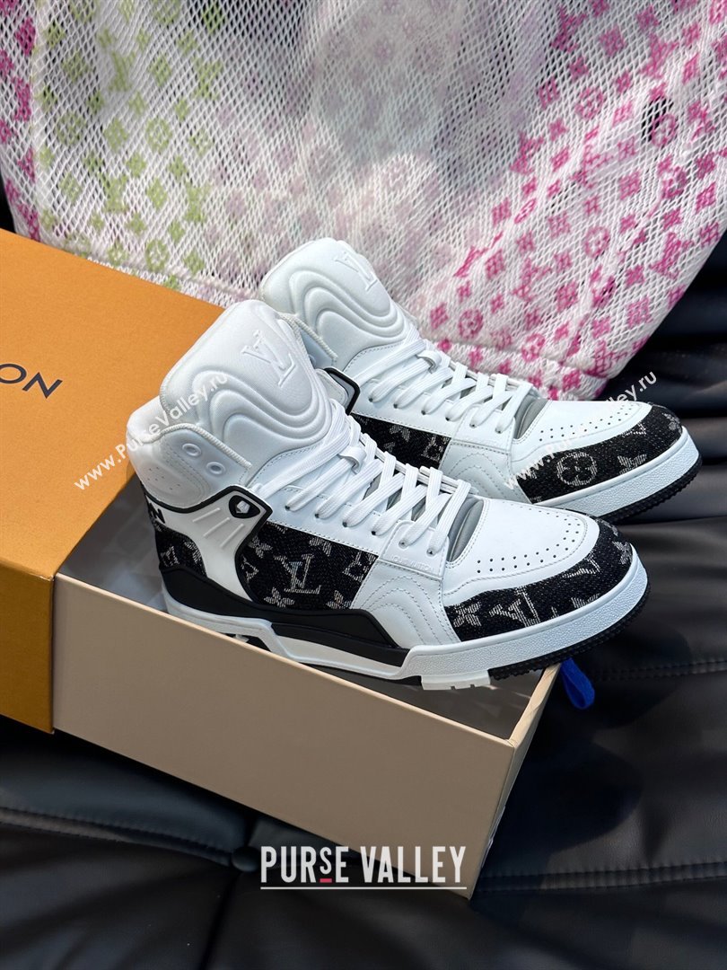 Louis Vuitton LV Trainer Mens Sneakers Boots 02 2024 (shouhe-23121902)