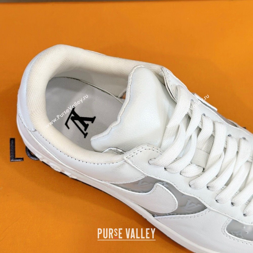 Louis Vuitton x Nike Air Jordan 1 AJ1 Women/Men Low Sneakers 04 2024 (shouhe-23121924)