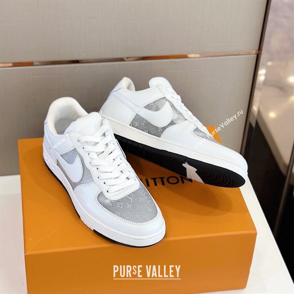 Louis Vuitton x Nike Air Jordan 1 AJ1 Women/Men Low Sneakers 04 2024 (shouhe-23121924)