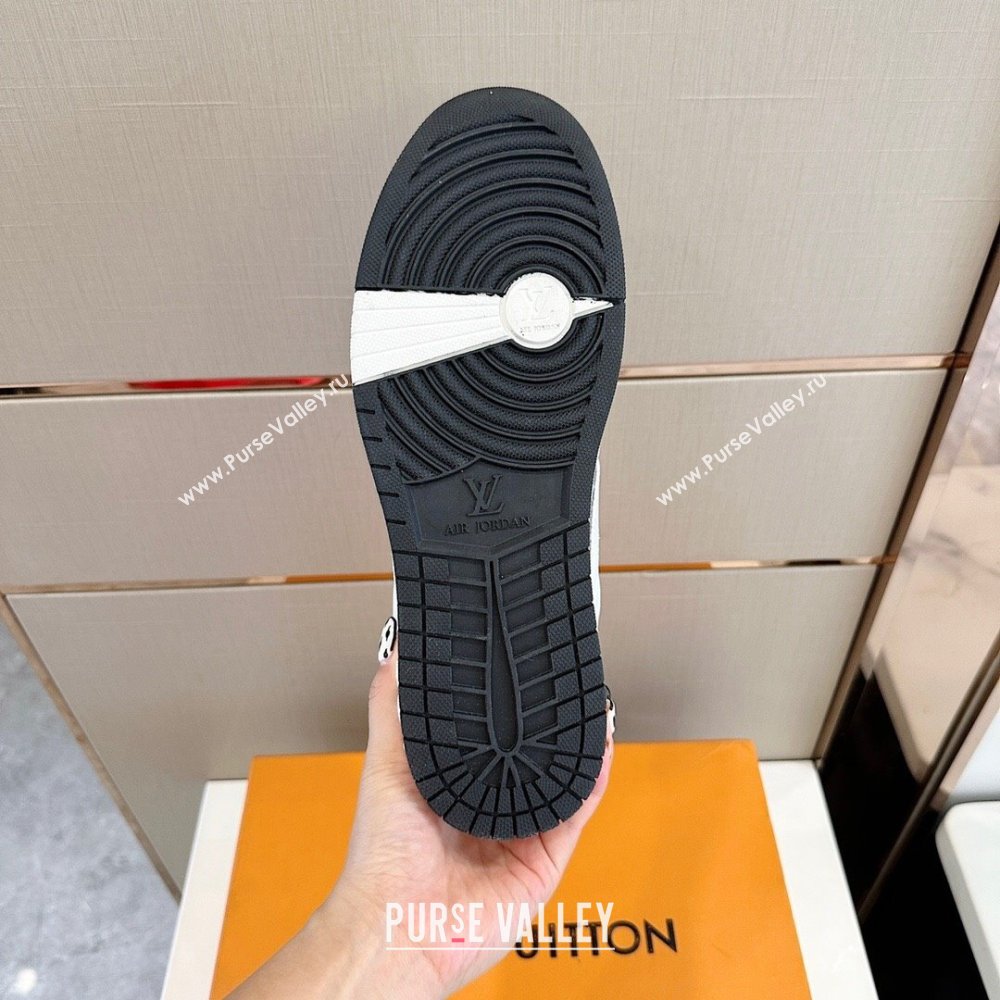 Louis Vuitton x Nike Air Jordan 1 AJ1 Women/Men Low Sneakers 04 2024 (shouhe-23121924)