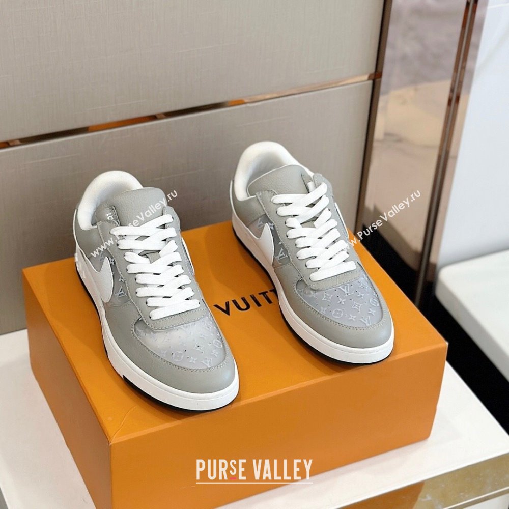 Louis Vuitton x Nike Air Jordan 1 AJ1 Women/Men Low Sneakers 05 2024 (shouhe-23121925)