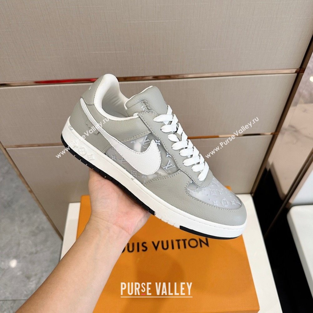 Louis Vuitton x Nike Air Jordan 1 AJ1 Women/Men Low Sneakers 05 2024 (shouhe-23121925)