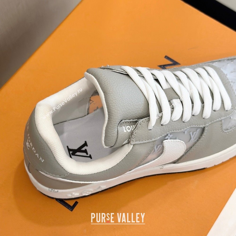 Louis Vuitton x Nike Air Jordan 1 AJ1 Women/Men Low Sneakers 05 2024 (shouhe-23121925)