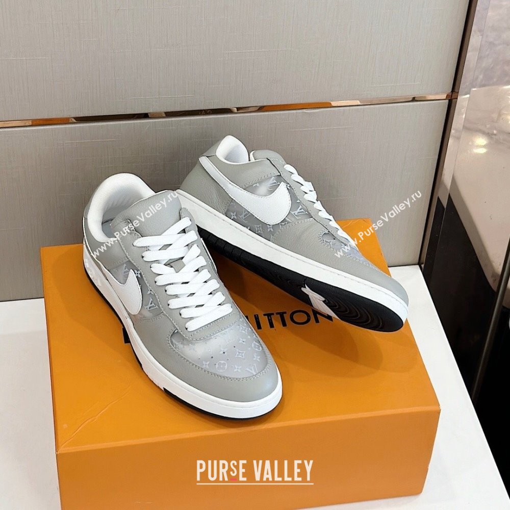 Louis Vuitton x Nike Air Jordan 1 AJ1 Women/Men Low Sneakers 05 2024 (shouhe-23121925)