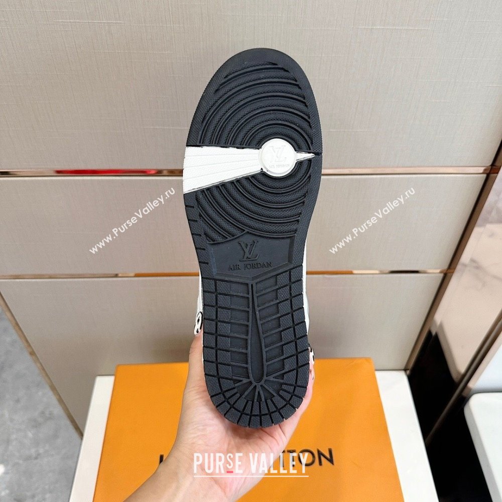 Louis Vuitton x Nike Air Jordan 1 AJ1 Women/Men Low Sneakers 05 2024 (shouhe-23121925)