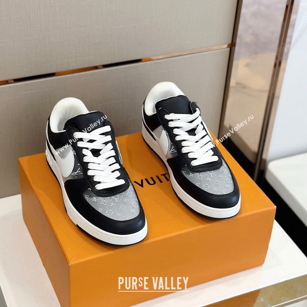Louis Vuitton x Nike Air Jordan 1 AJ1 Women/Men Low Sneakers 06 2024 (shouhe-23121926)