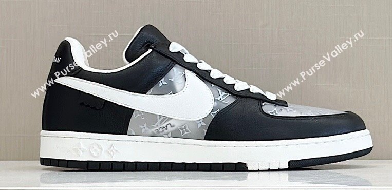 Louis Vuitton x Nike Air Jordan 1 AJ1 Women/Men Low Sneakers 06 2024 (shouhe-23121926)