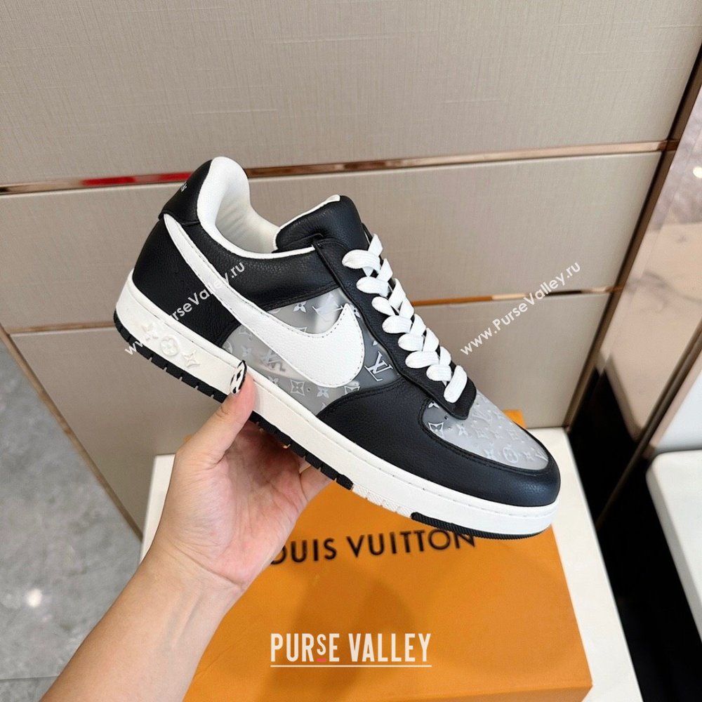 Louis Vuitton x Nike Air Jordan 1 AJ1 Women/Men Low Sneakers 06 2024 (shouhe-23121926)