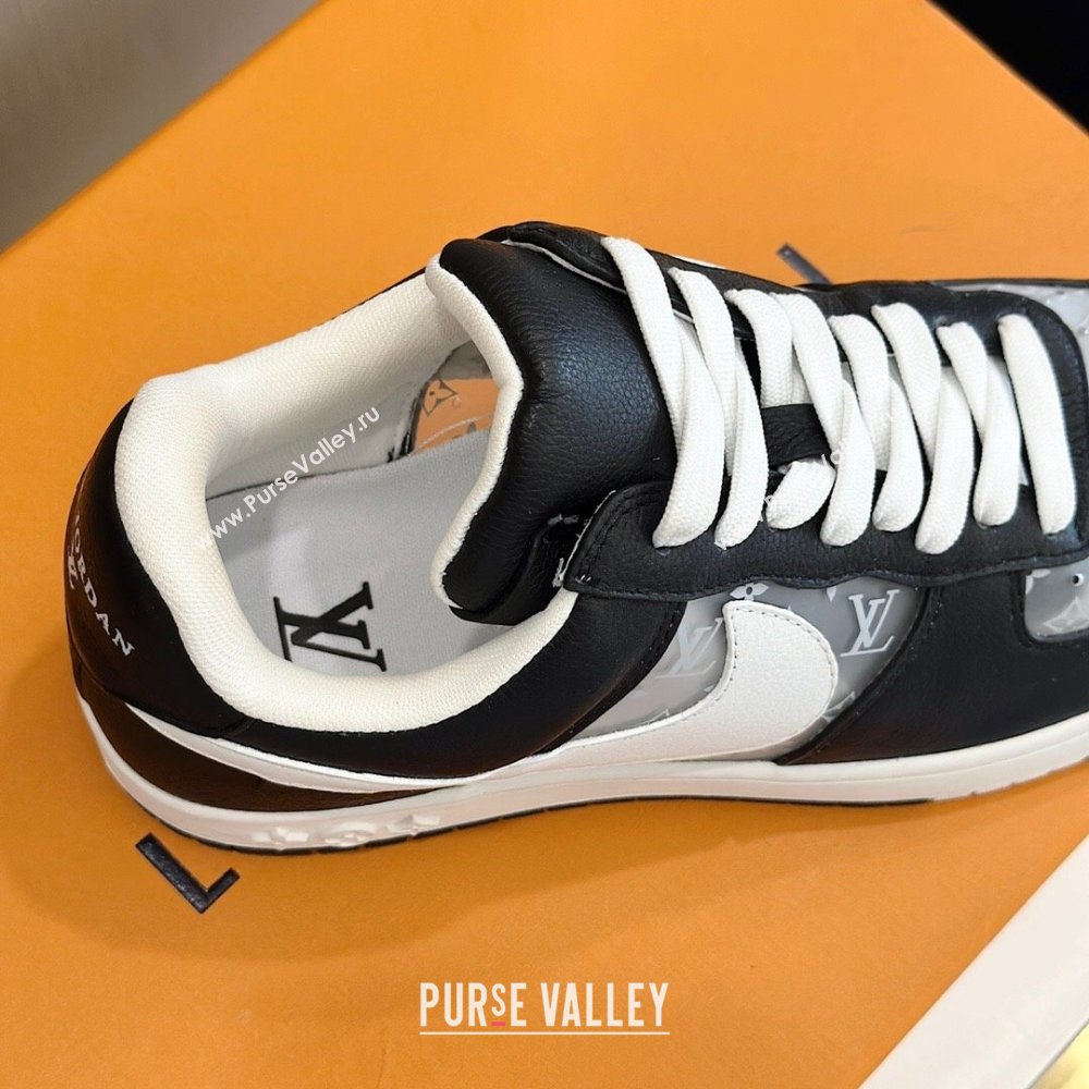 Louis Vuitton x Nike Air Jordan 1 AJ1 Women/Men Low Sneakers 06 2024 (shouhe-23121926)