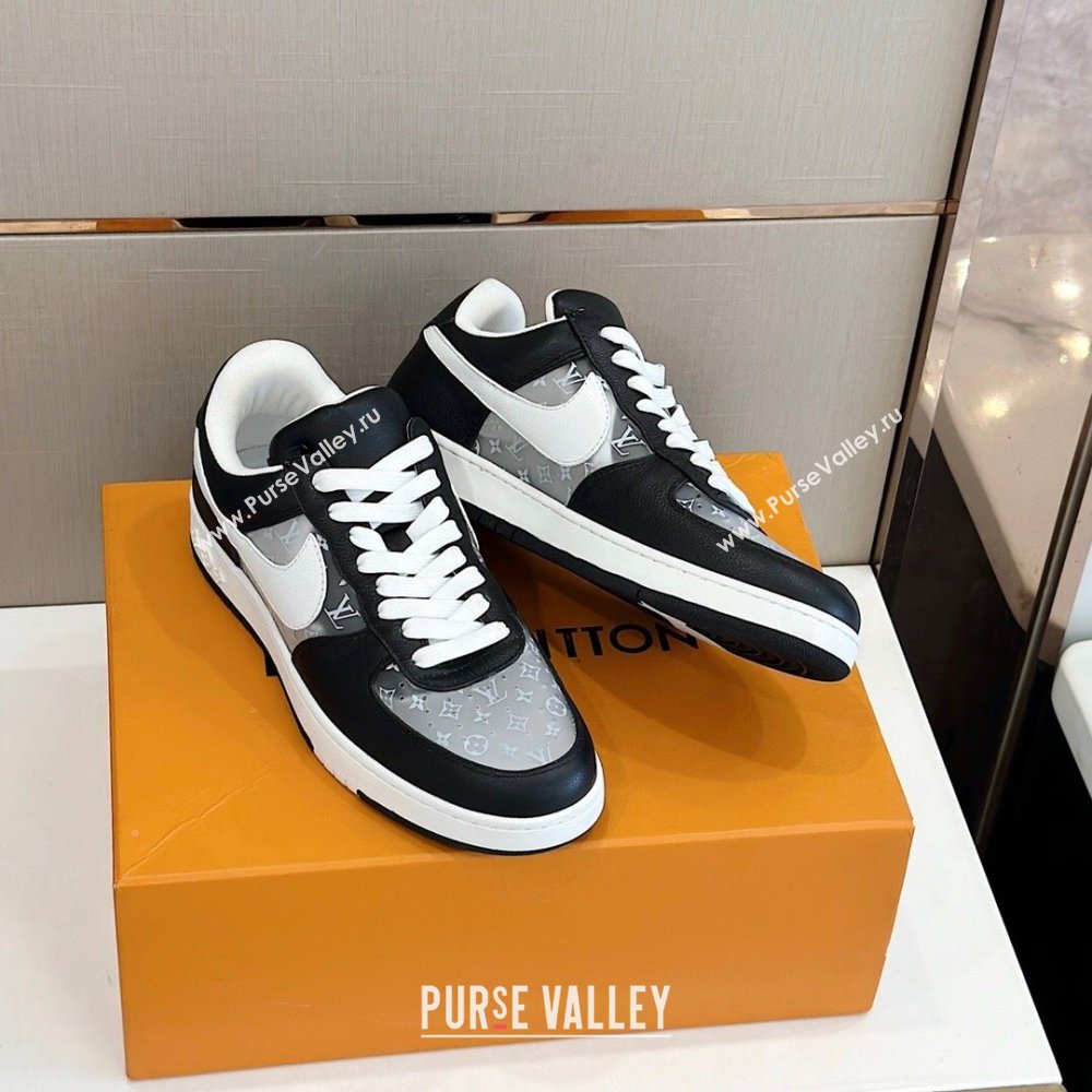 Louis Vuitton x Nike Air Jordan 1 AJ1 Women/Men Low Sneakers 06 2024 (shouhe-23121926)