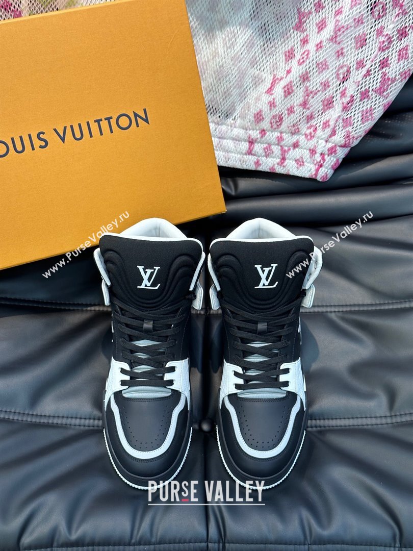 Louis Vuitton LV Trainer Mens Sneakers Boots 03 2024 (shouhe-23121903)