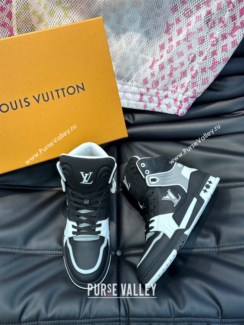 Louis Vuitton LV Trainer Mens Sneakers Boots 03 2024 (shouhe-23121903)
