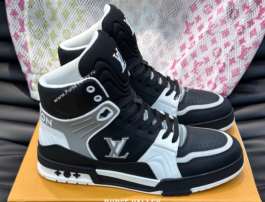 Louis Vuitton LV Trainer Mens Sneakers Boots 03 2024 (shouhe-23121903)